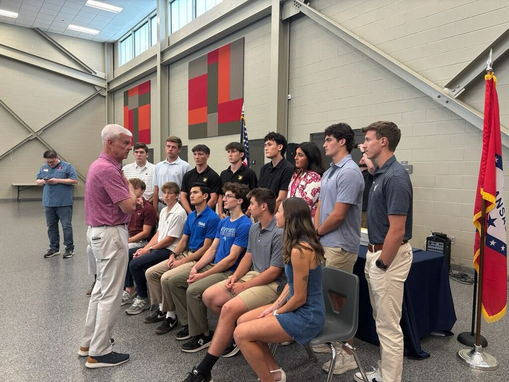 rep_stevewomack's tweet photo. One of my greatest honors as a Member of Congress is nominating students from my district to attend our nation's esteemed service academies. This fall, the Third District will have 18 students start their journey, as well as ten 2026 graduates entering their respective services. I congratulated these young leaders at my annual Send-Off Picnic and wish them all well as they embark on their next chapter.