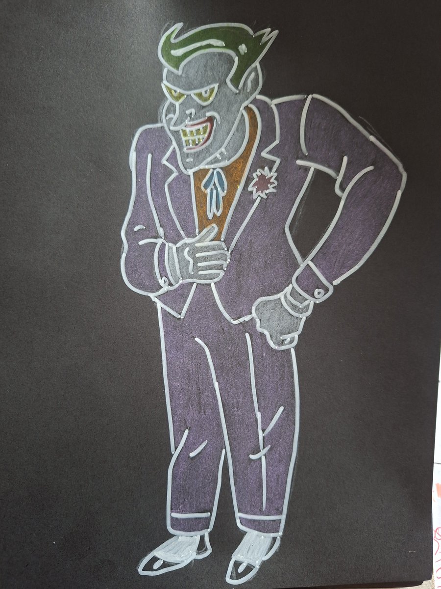 3xp3luca's tweet photo. Probando el nuevo marcador blanco para los bordes de mis dibujos
#brak
#joker
#spaceghost
#funkyphantom
#traditionalart
#art
#whiteart
#fanarts
#draw
#artists https://t.co/pamIipmht6