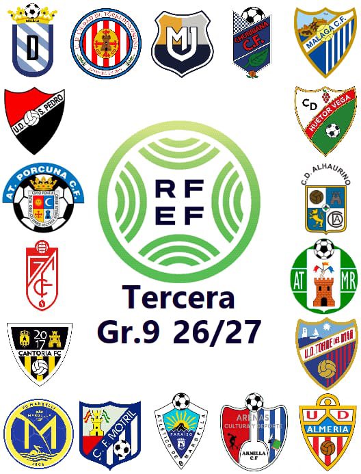 TerceraDivGr9's tweet photo. Carga completa Temporada 26/27 ▶️ 100%

Así queda nuestra #TerceraDivGr9 https://t.co/TJV3mGxtsI