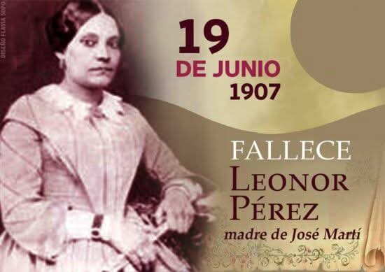 YusdelvisR's tweet photo. Hoy recordamos a Doña Leonor Pérez Cabrera (17‑12‑1828 — 19‑06‑1907). Madre de José Martí, su vida marcó la formación humana del Apóstol. Paz a su memoria. 🇨🇺.
#EducaciónRíoCauto #EducaciónGranma #ProvinciaGranma https://t.co/rhTwA5RFnh