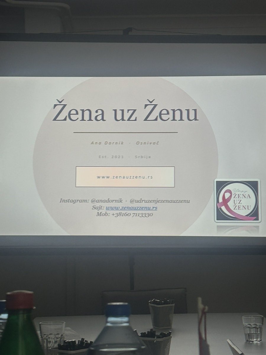 srceforumzena's tweet photo. Danas je održan sastanak Foruma žena i predavanje koje nam je upriličila gospodja Ana Dornik iz udruženja “Žena uz ženu”
Hvala gospodji Dornik na izdvojenom vremenu i edukativnom predavanju ❤️
@srcebgforumzena 
@Srbija_centar https://t.co/K3q5IT9yOR