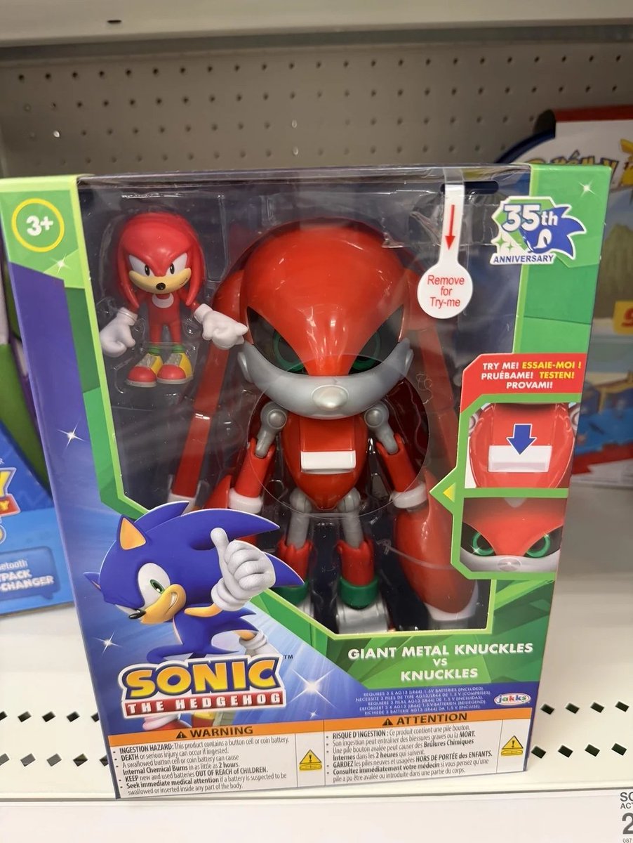 DaveLuty's tweet photo. Giant Metal Knuckles toy!
Giant Metal Knuckles toy!! https://t.co/GTUda0WHEQ