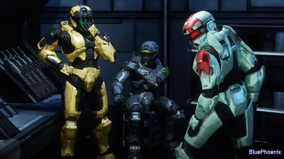 benoski73's tweet photo. I feel like this AU idea of mine could be a mixture between Crash's storytelling and world building with the intense action (bot not over the top) of Red vs Blue's Freelancers. https://t.co/yE5EkjEf98