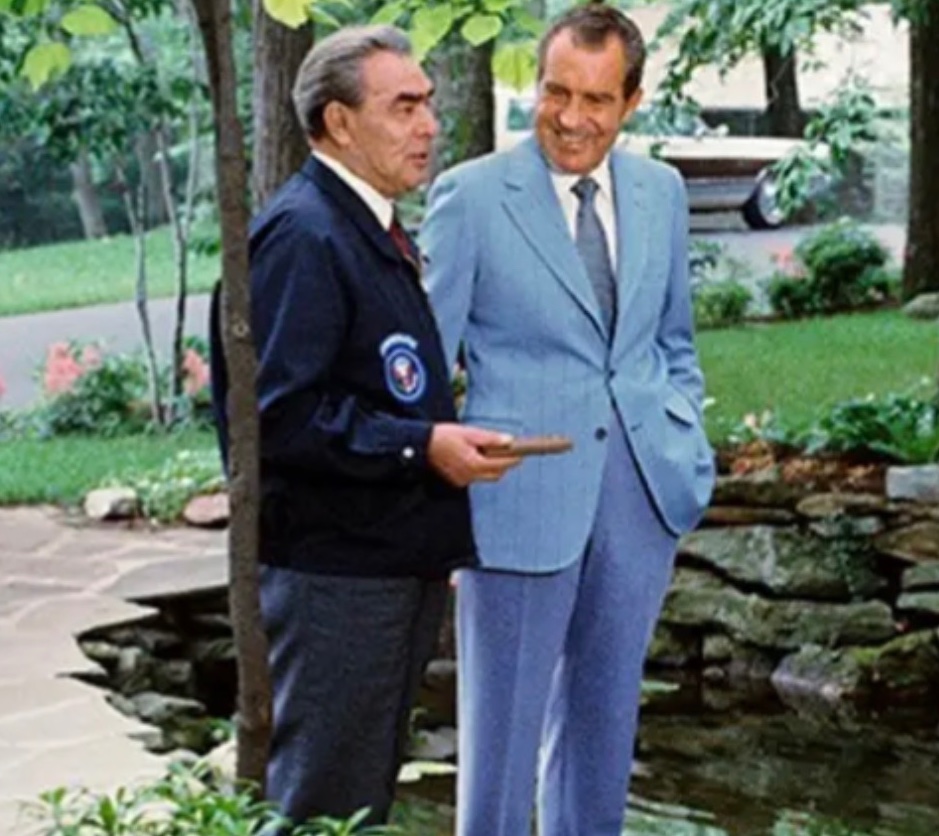 OTD 1973: President #Nixon presented Soviet General