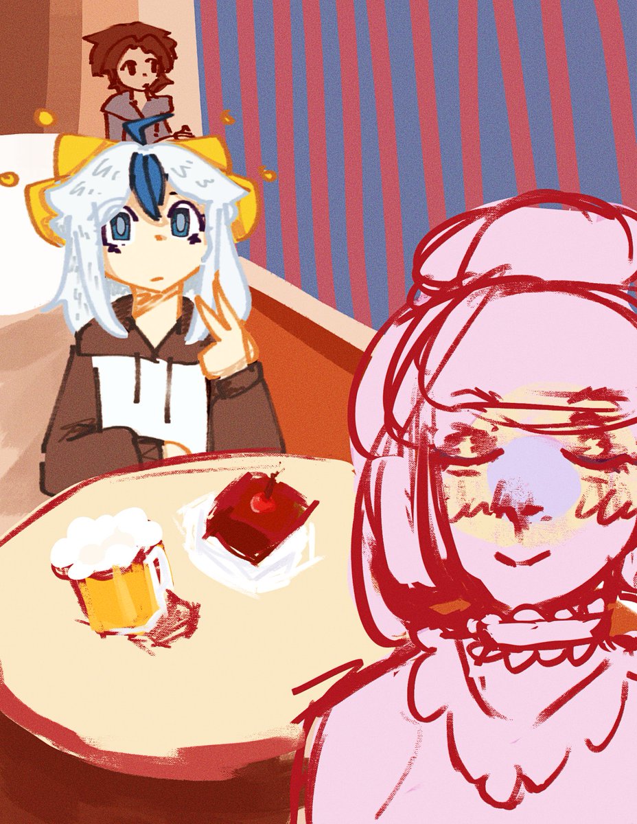 Totoko14lll's tweet photo. Collab of the year with @bubonya_ 
#ocart https://t.co/6GBItYcqAt