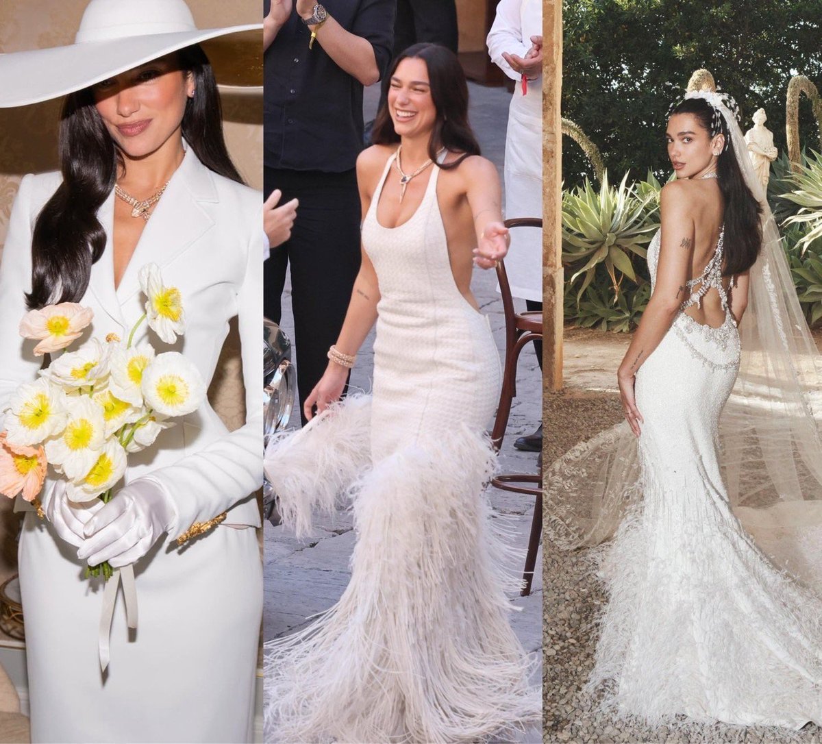 Chanty3D's tweet photo. Espectacular Dua Lipa en su boda 😍 https://t.co/HDMaQMYRS6