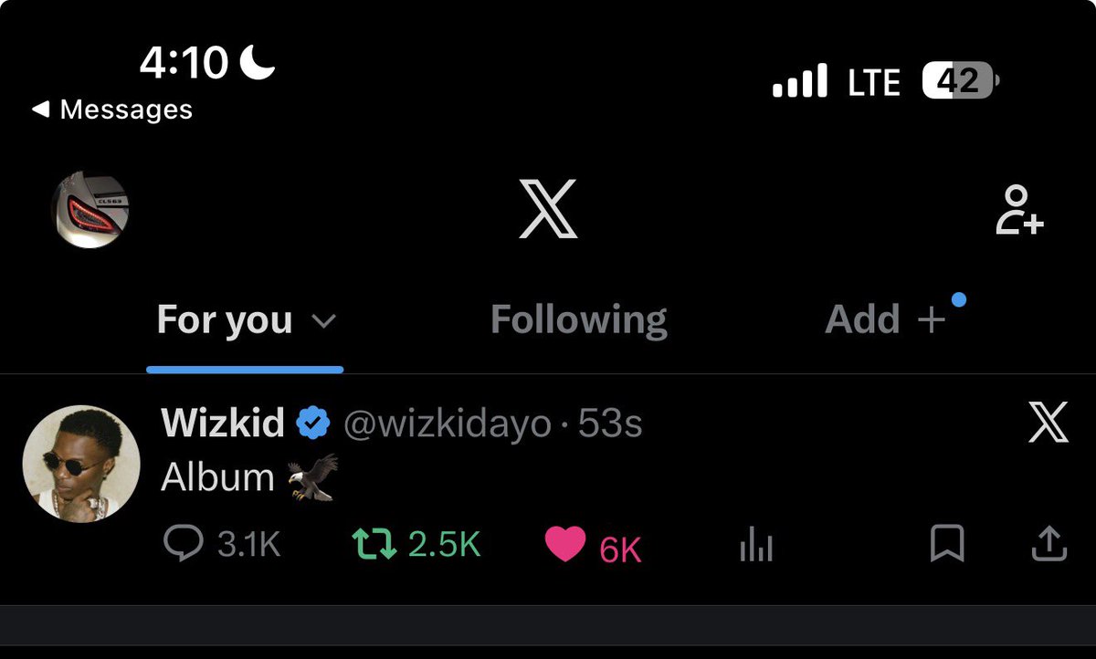 Darber001's tweet photo. @wizkidayo Wyf fc within a seconds 🥲❤️ https://t.co/broTXcMvup