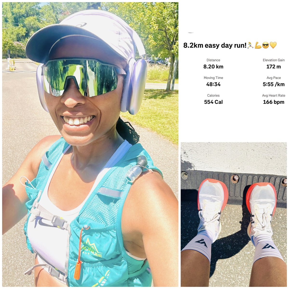 CarolinePule's tweet photo. #RunWithCP🏃‍♀️❤️ Easy 8.2km Run and 49 min, nice and easy run💪😎, around the neighborhood and detour to the beautiful Battery Trolley Trail with so much greenery and breathing fresh air. Just summer season☀️ wow. For the love of running.🙏😇✨

.
#runningmotivation #beatyesterday https://t.co/MARBJbhLwZ