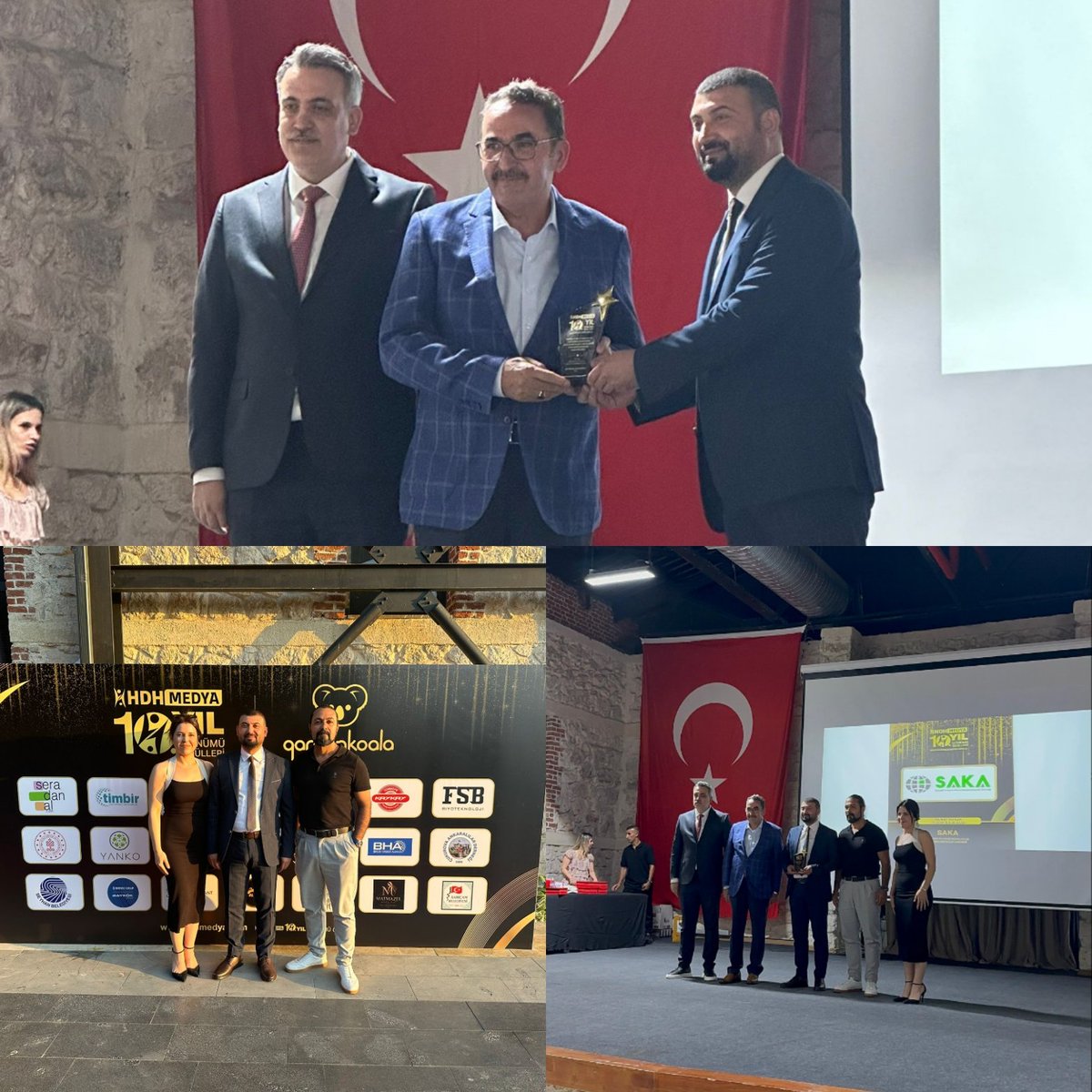 sakaakademi's tweet photo. HDH Medya tarafından düzenlenen “10. Yıl Dönümü Ödülleri” kapsamında “Yılın Stratejik Düşünce Kuruluşu” ödülünü Adana Ak Parti Mv. Sn. @abdullahdogru01 'dan aldık. Bu anlamlı ödül için HDH Medya ailesine teşekkür eder, çalışmalarımıza destek veren tüm üyelerimize teşekkür ederiz. https://t.co/SzNmtjVg1S