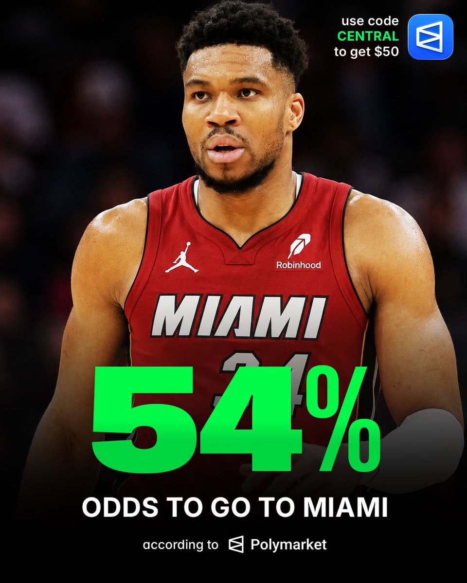 TheHoopCentral's tweet photo. Sports Illustrated hypothetical Giannis Antetokounmpo trade idea:

Heat: Giannis Antetokounmpo, Bobby Portis, and Gary Trent Jr

Hawks: Myles Turner

Bucks: Tyler Herro, Corey Kispert, Zaccharie Risacher, Jaime Jaquez Jr, Kel'el Ware, Kasparas Jakucionas, Pelle Larson, 2026 1st-Rd Pick No. 13 (via MIA), 2026 1st-Rd Pick No. 23 (via ATL), Unprotected 2029 1st-Rd Pick (via MIA), Unprotected 2030 1st-Rd Pick swap (via MIA), Unprotected 2031 1st-Rd Pick (via MIA), and an Unprotected 2032 1st-Rd Pick swap (via MIA)