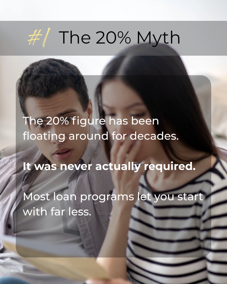 JagoeHomes's tweet photo. Most buyers don't need 20% down. On a $400,000 home, some programs start at $12,000.

Here's the breakdown on what you actually need by loan type: https://t.co/qRAMb1VrFE

 #JagoeHomes #HomeBuying #LocalExpert #BuildYourDream #MortgageInfo https://t.co/WHmtERk7WZ