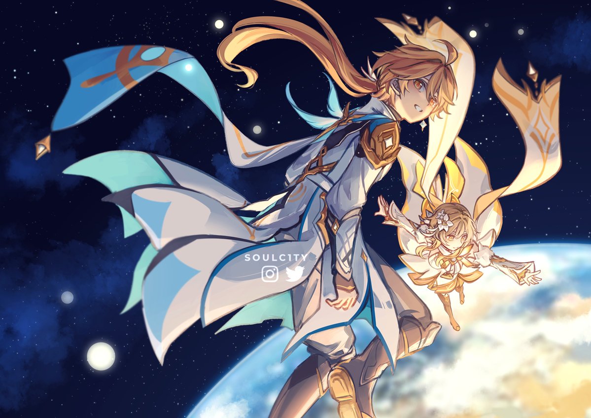 soulc1ty's tweet photo. In search of home

#Genshinlmpact #原神 #Aether #Lumine https://t.co/4fZKVKPqwM