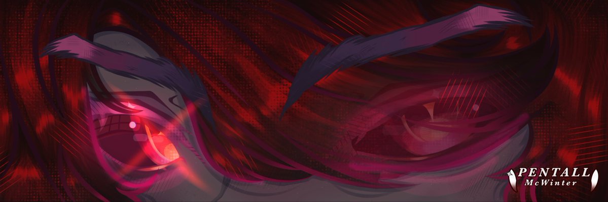 PentallMcWinter's tweet photo. Second com done! for nox! One slot left open for my eye banners! (#artist #commission #vgen #vgencom #art #comsopen) https://t.co/NzzCyW5tk0