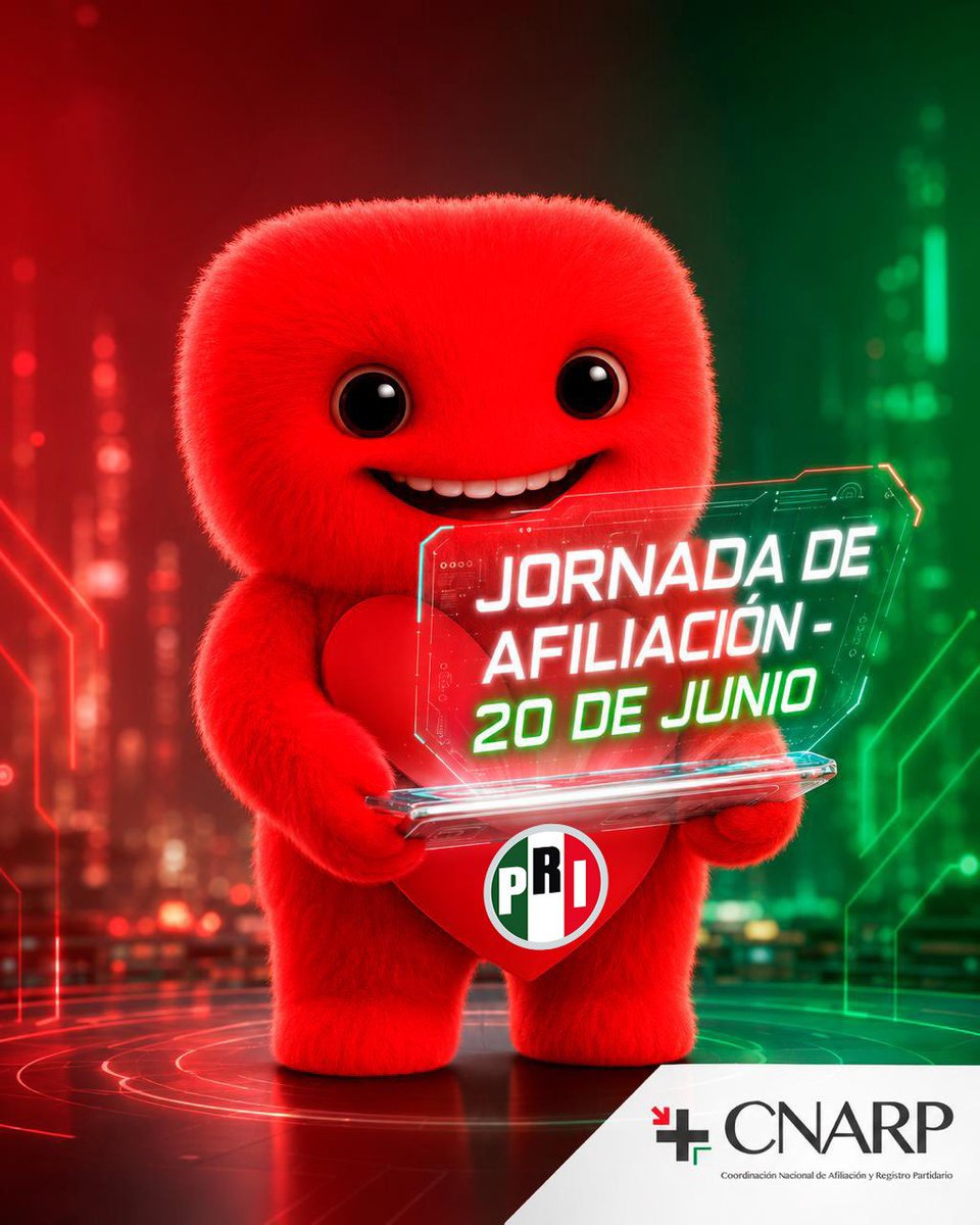PRI_Nacional's tweet photo. México necesita más que espectadores. Necesita ciudadanos dispuestos a defender sus ideas, participar y construir. Este 20 de junio, afíliate al PRI. #SeBuscanRevolucionarios https://t.co/vlYfNsK4ZO