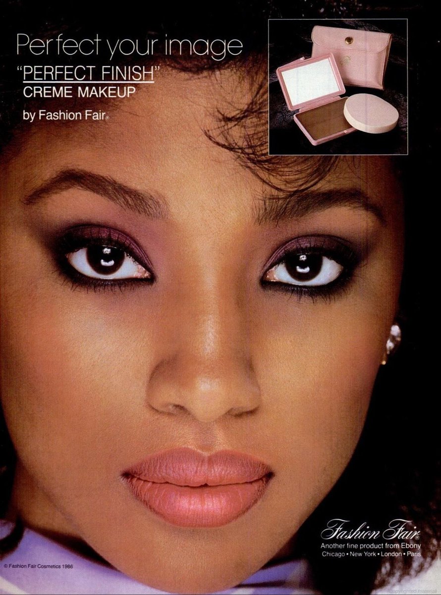 filmsbratz's tweet photo. — lavon evans for fashion fair cosmetics ads circa 1980s &amp; 1990s ୭ 🧷 ✧ ˚. ᵎᵎ 🎀. https://t.co/KIHghljWlQ
