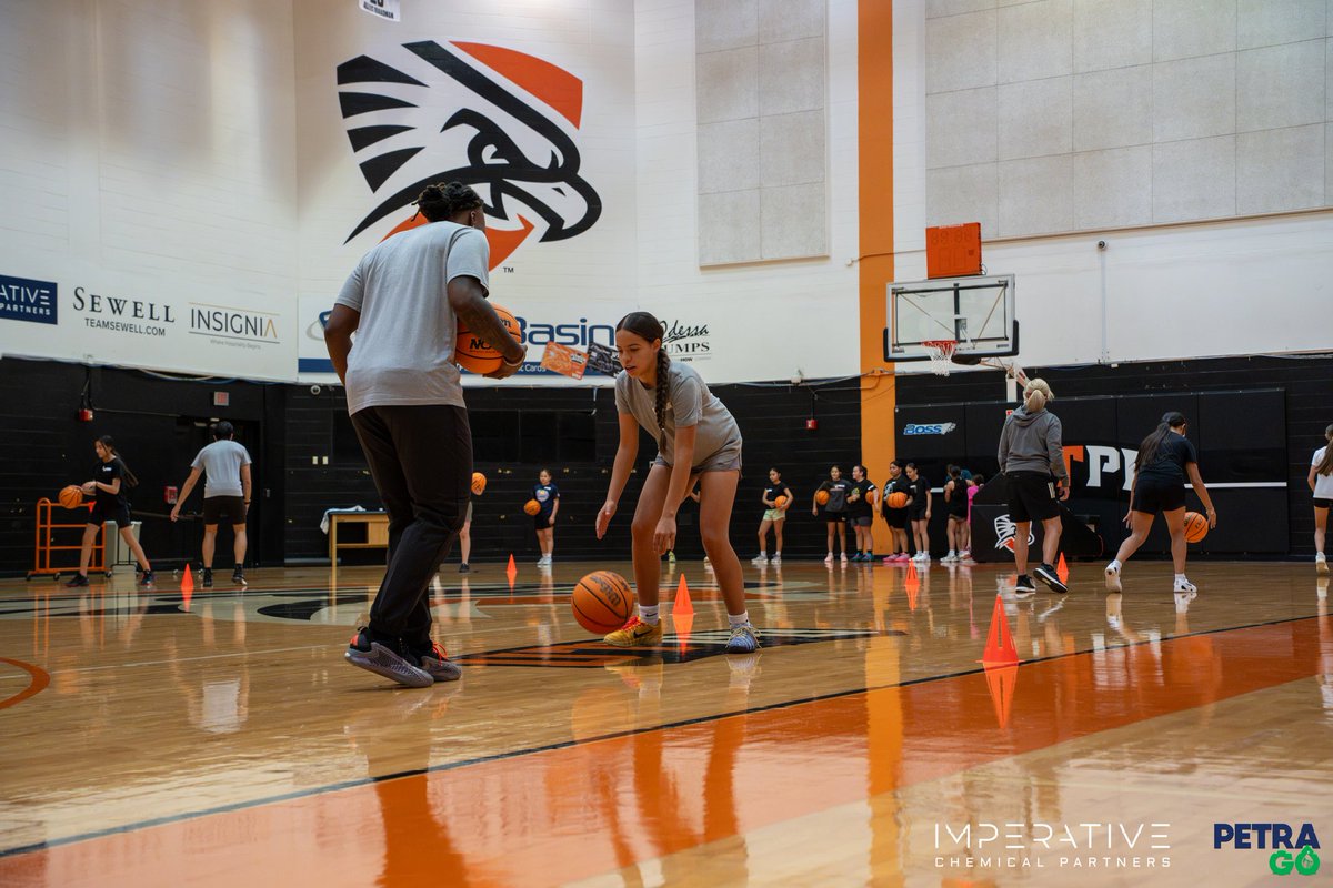 utpbfalcons's tweet photo. 🏀 Thank you to everyone who attended the UTPB Women’s Basketball Skills Camp!
We loved working with such an incredible group of campers. Thank you to our parents, families, and sponsors for making it a great week!
#BeGreat #UTPBWBB #SkillsCamp https://t.co/UXDdBaGmR0