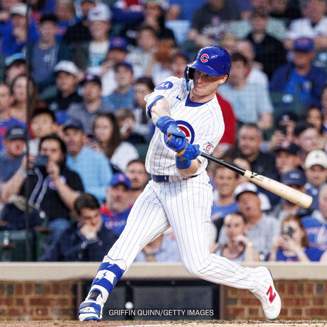 ESPNInsights's tweet photo. Pete Crow-Armstrong homers again! It's his fourth HR in his last five games.

Since moving to the leadoff spot on May 23rd, PCA has an OPS of 1.182, leading all of MLB ⚾️ https://t.co/yvjsvdEGWv