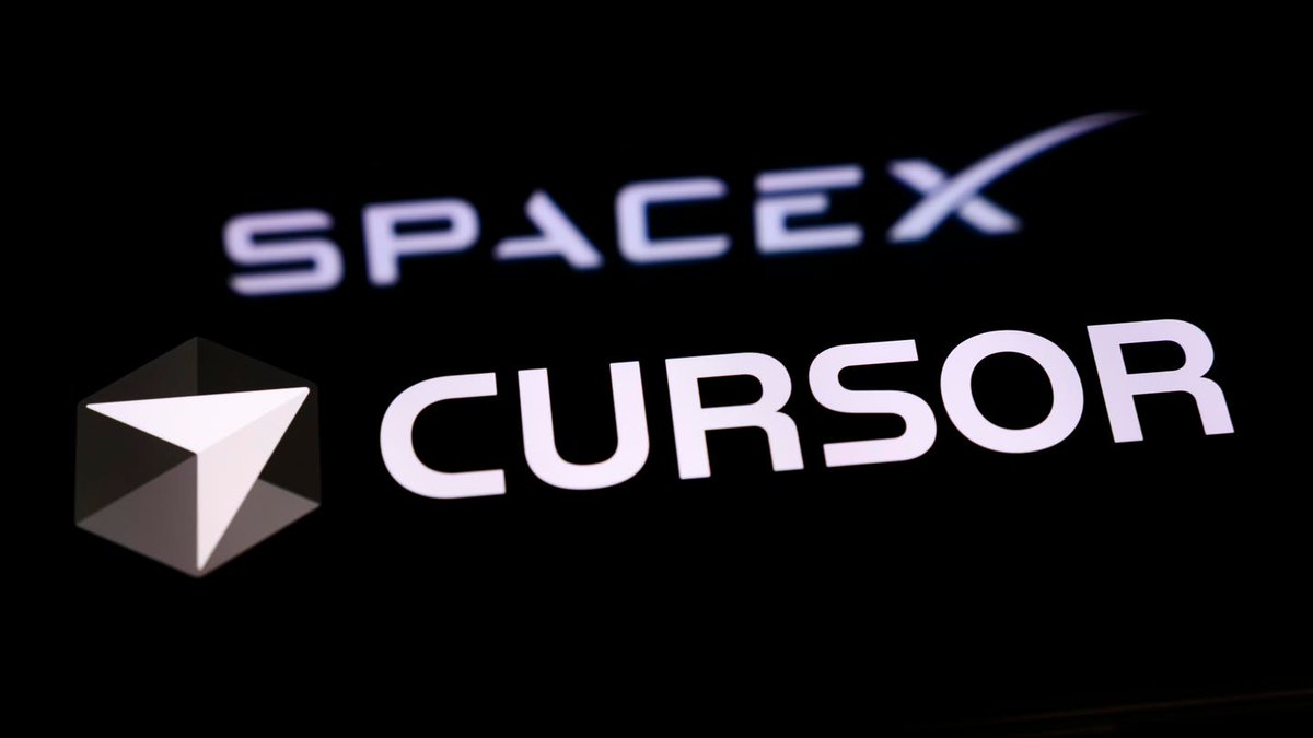 trendkase's tweet photo. SpaceX is acquiring Cursor's parent company Anysphere in a $60B deal.

AI companies once competed on models.

Now they're competing for the tools developers use.

The next AI battle may be fought through development platforms.

#AI #Spacex #Cursor https://t.co/UCwsrvnrao