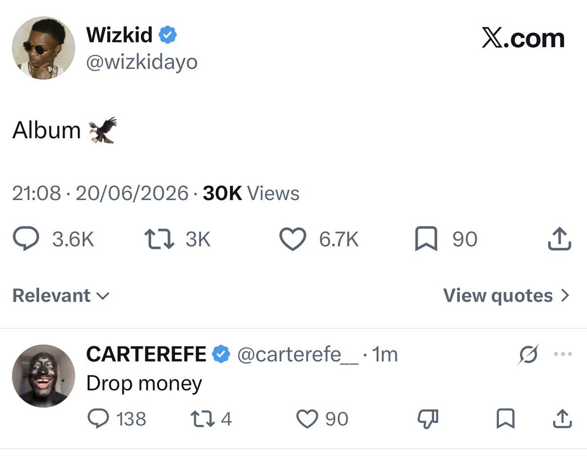 john322226's tweet photo. Caterefe Dey beg wizkid 😂😂😂😂 https://t.co/VV5nolp9gl