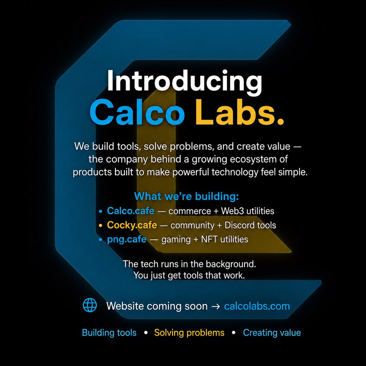 CALCo_Labs's tweet photo. @caesarnodes @CalcoLabsLLC https://t.co/cUCzKWIjni