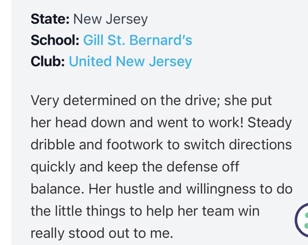 FinnSadie1223's tweet photo. Great to be back with my higschool team! We went 4-0! Thank you so much @EJayArrow for the write up. 
@GSB_WBB 
@markgnapp 
@mattkmcc 
@unitedNJaau https://t.co/VcTXiyTS5Z