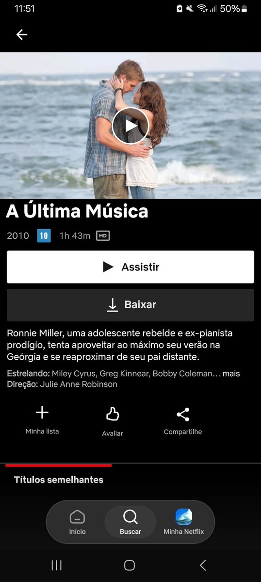 LarDelRey2's tweet photo. Assistido : A última Música https://t.co/mUr325yStq
