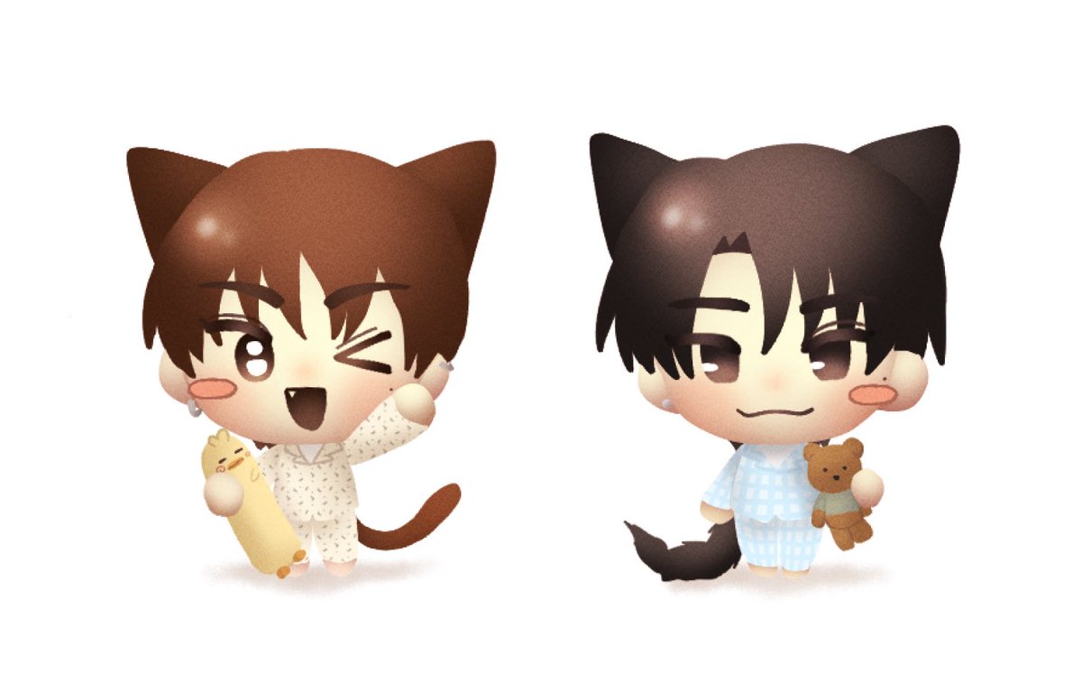 akairo_cat's tweet photo. 잠옷23🐈🐈‍⬛ https://t.co/FtIOifoM7z