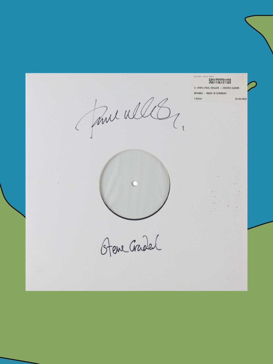 paulwellerHQ's tweet photo. Your chance to own a white label test pressing, signed by Paul, whilst raising money for The BRIT Trust.

Lots include:

💿 'Find El Dorado' — signed by Paul and Steve Cradock
💿 'More Modern Classics' — white label test pressing 2LP https://t.co/11Brd4PvYF