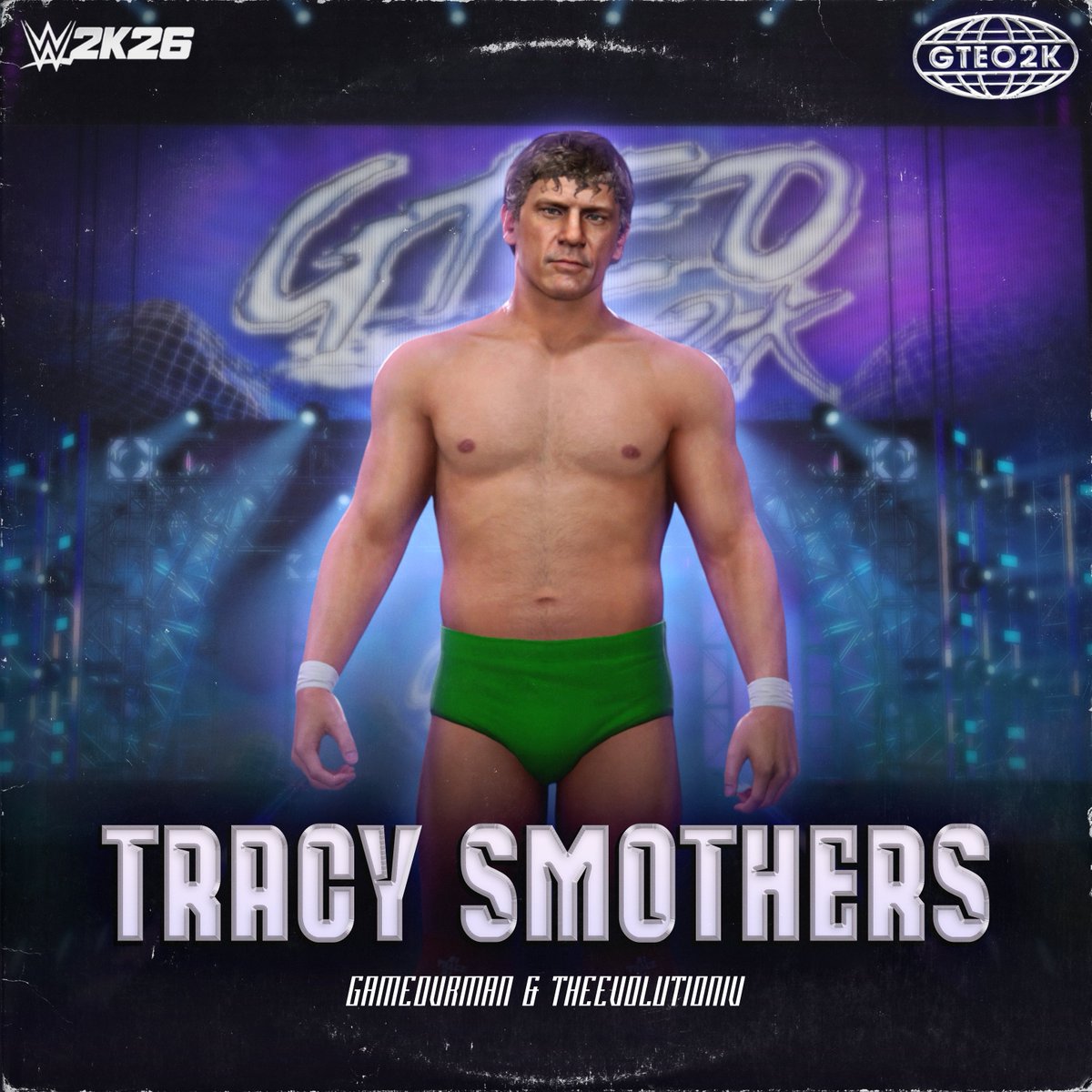 GameOvRMan's tweet photo. TRACY SMOTHERS is available NOW in #WWE2K26 for PS5 &amp; XBOX S/X!      

Brought to you by #GTEO2K      

Moveset @theEvolutionIV 

tags: smothers, n2nother, GTEO2K

Follow @GTEO2K for more content! https://t.co/Q7PEpVsrRZ