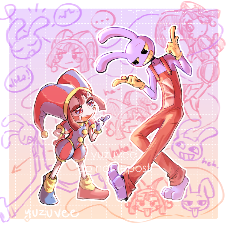 yuzuvee's tweet photo. Jax and Pomni, Pomni and Jax

#theamazingdigitalcircus #tadc #pomni #jax #funnybunny https://t.co/3IncGYWWWU