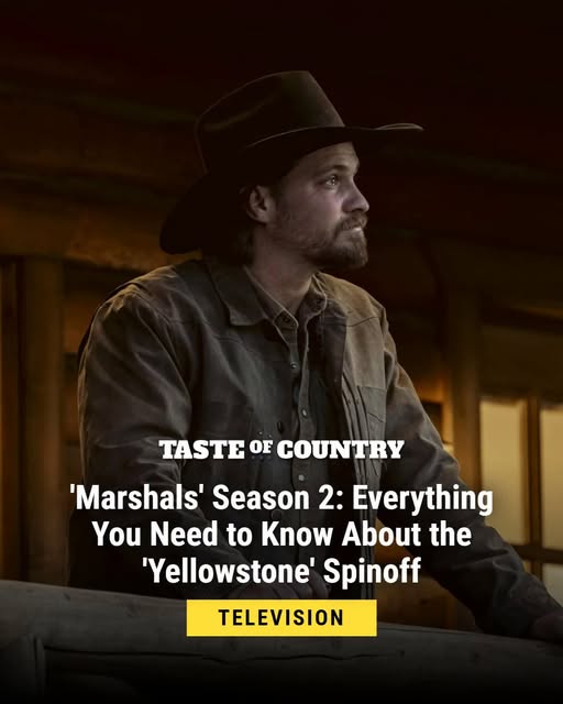 TasteOfCountry's tweet photo. 'Marshals' Season 2 is CONFIRMED!

It's already filming, and fans should see the new episodes by the end of the year: https://t.co/sOwODaIvgi https://t.co/IwHdT69ow4