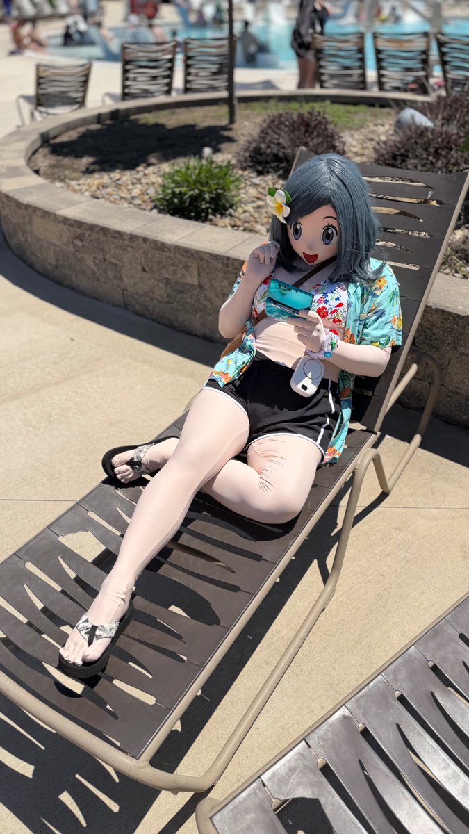 FYRE_Kig's tweet photo. Whoopsie, I got so carried away playing my game that I forgot to make my weekly post 😅

📸: @Maid_Kigu 
#kigurumi #着ぐるみ #cosplay https://t.co/evVxCCggzO