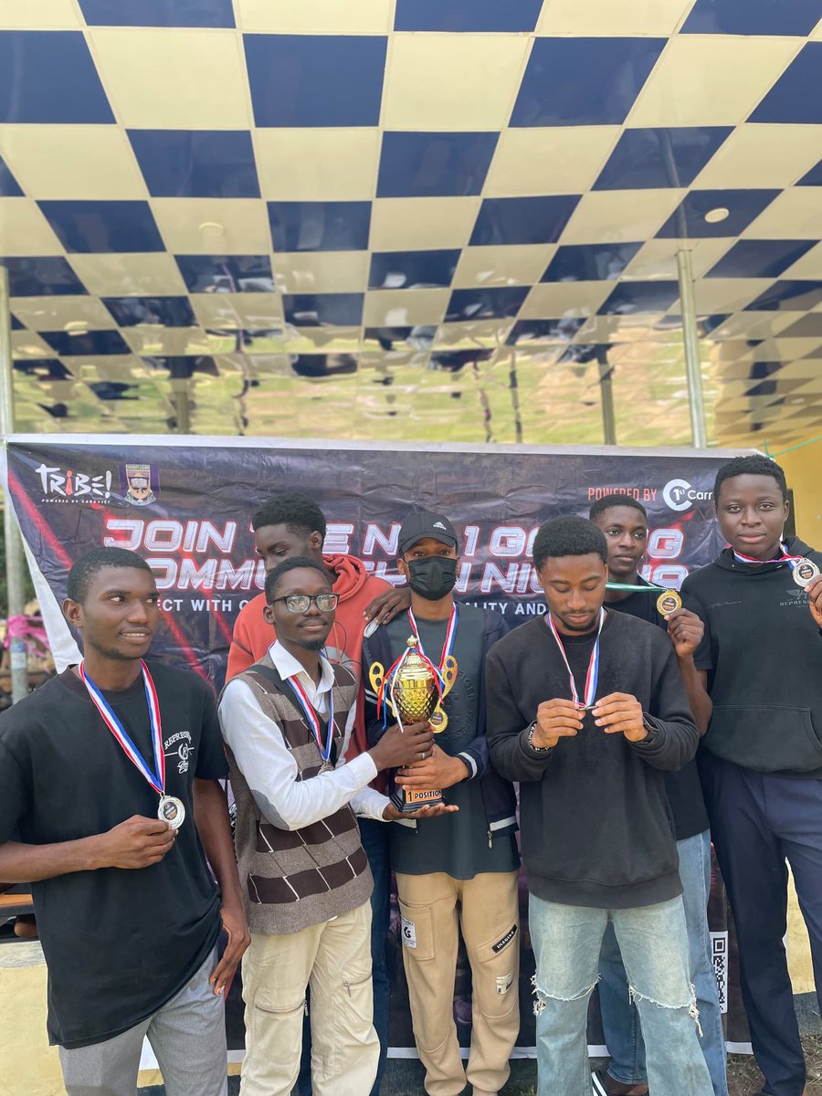 cissa_unilorin's tweet photo. ♟️🏆 Congratulations to CIS on Winning the University of Ilorin Chess Tournament! 🏆♟️

A huge congratulations to our team for emerging champions of the University of Ilorin Chess Tournament.

We are proud of your outstanding achievement and https://t.co/Fl5OgHsDTz
