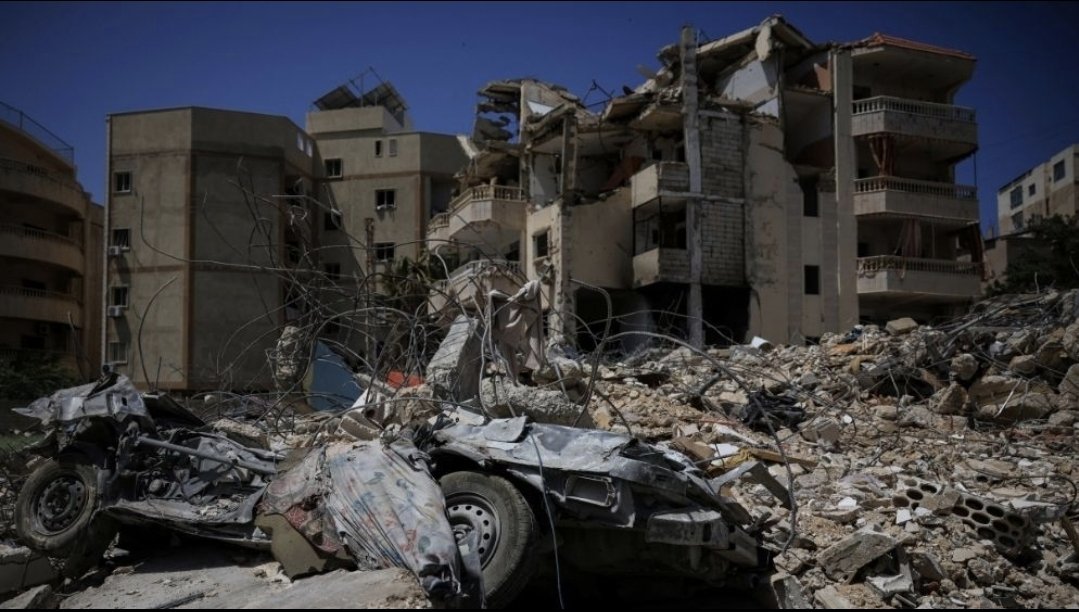 Steve0linger's tweet photo. @sarahadams @FmrRepMTG It's one thing to go after Hezbollah it's another to flatten entire areas and neighborhoods. Maybe you need to look in to the greater Israel project for your show. Then you'll not only be blinded by the "going after terrorist" theme. https://t.co/tcRbk25D6Q