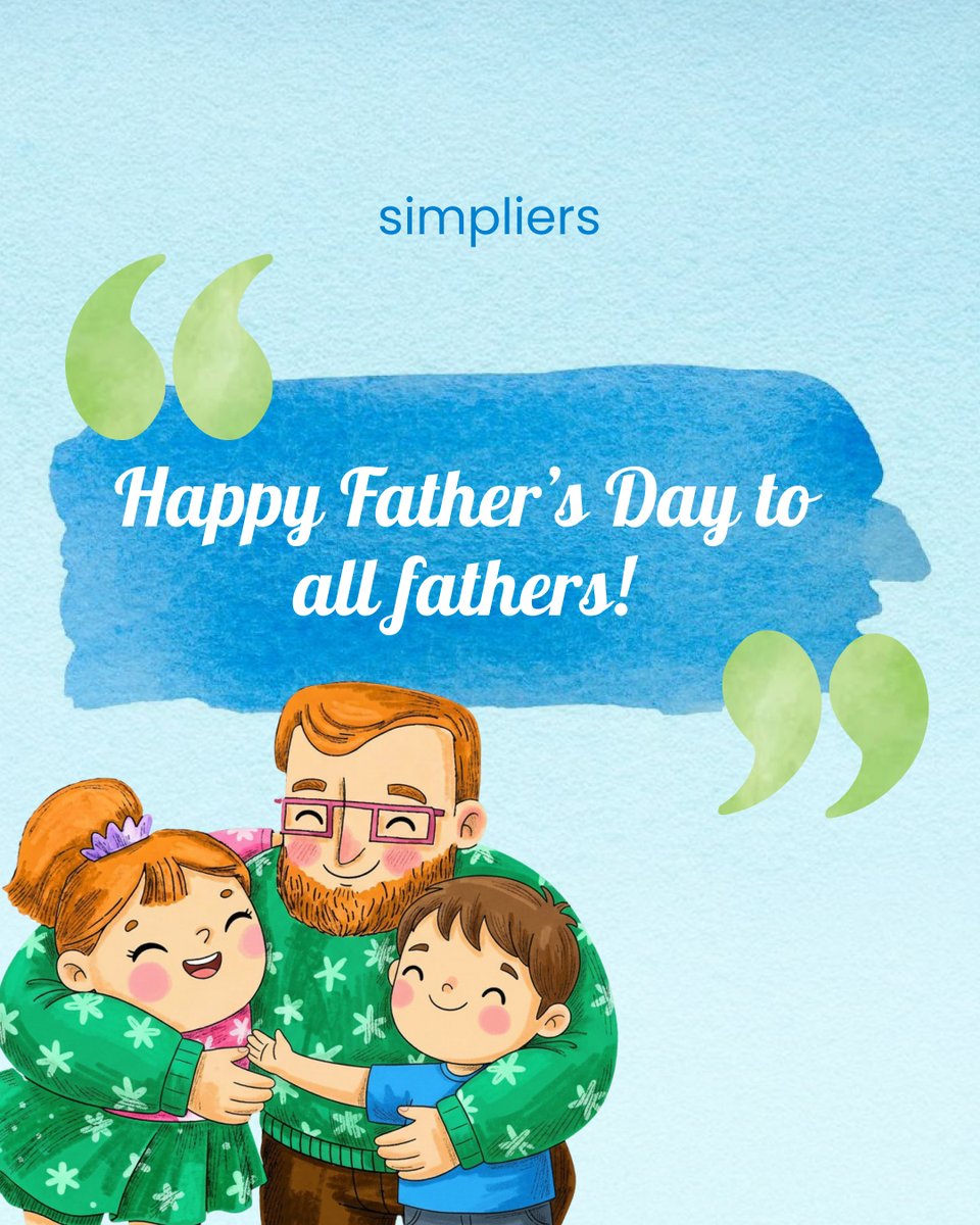 simpliershello's tweet photo. Happy Father’s Day to our capeless heroes and strongest supporters! 💙

#simpliers #Fathersday https://t.co/Ike7B6Wa3G