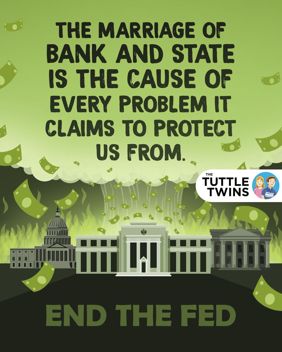 tuttletwins's tweet photo. When bank and state get too close, ordinary families pick up the tab.

Most kids are never taught to ask how that system works or who it actually benefits.

That gap is worth closing.
https://t.co/u6GwPoSKlL
#AFreerFuture #FinancialLiteracy https://t.co/uAFtnoYW5H