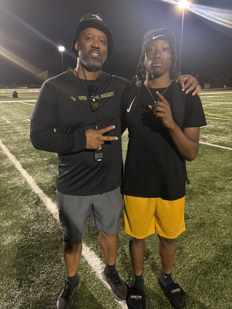 OSegars757's tweet photo. Had a great experience at ⁦⁦@WMTribeFootball camp this week. I was able to show some good measurables, but there’s always room to improve. It was a great camp to attend. Grateful to meet the staff! ⁦⁦@CoachBlackstock @WMFBRecruiting https://t.co/rsnPTjmipb