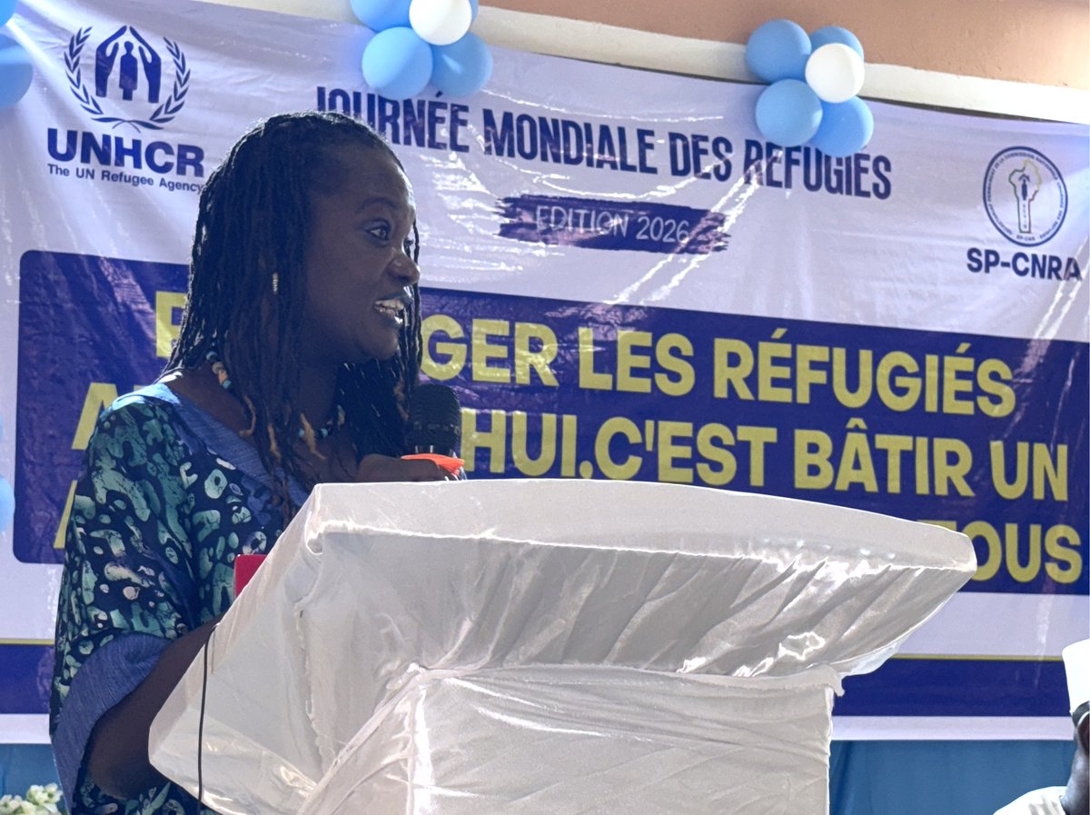UNBenin's tweet photo. À Natitingou, le Bénin a célébré la #JournéeMondialeDesRéfugiés
Thème: « Jusqu’à ce que tout le monde soit protégé ».
Face aux déplacements forcés, la solidarité reste essentielle.
@gouvbenin @UNBenin @UNHCRWestAfrica réaffirment leur engagement pour l’inclusion et la protection. https://t.co/e7BqdjVvut
