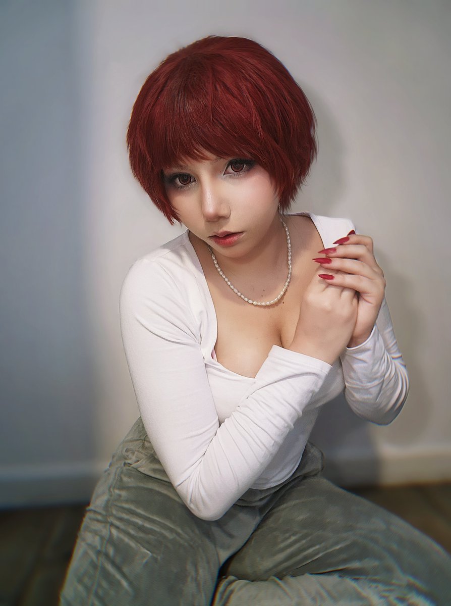 MayaCakeAmano's tweet photo. My Rumi cosplay from Persona 5 Royal 🍎 Do you have a favorite underrated character?
#P5R #persona5
#Atlusfaithful https://t.co/PdPLlDsPCV