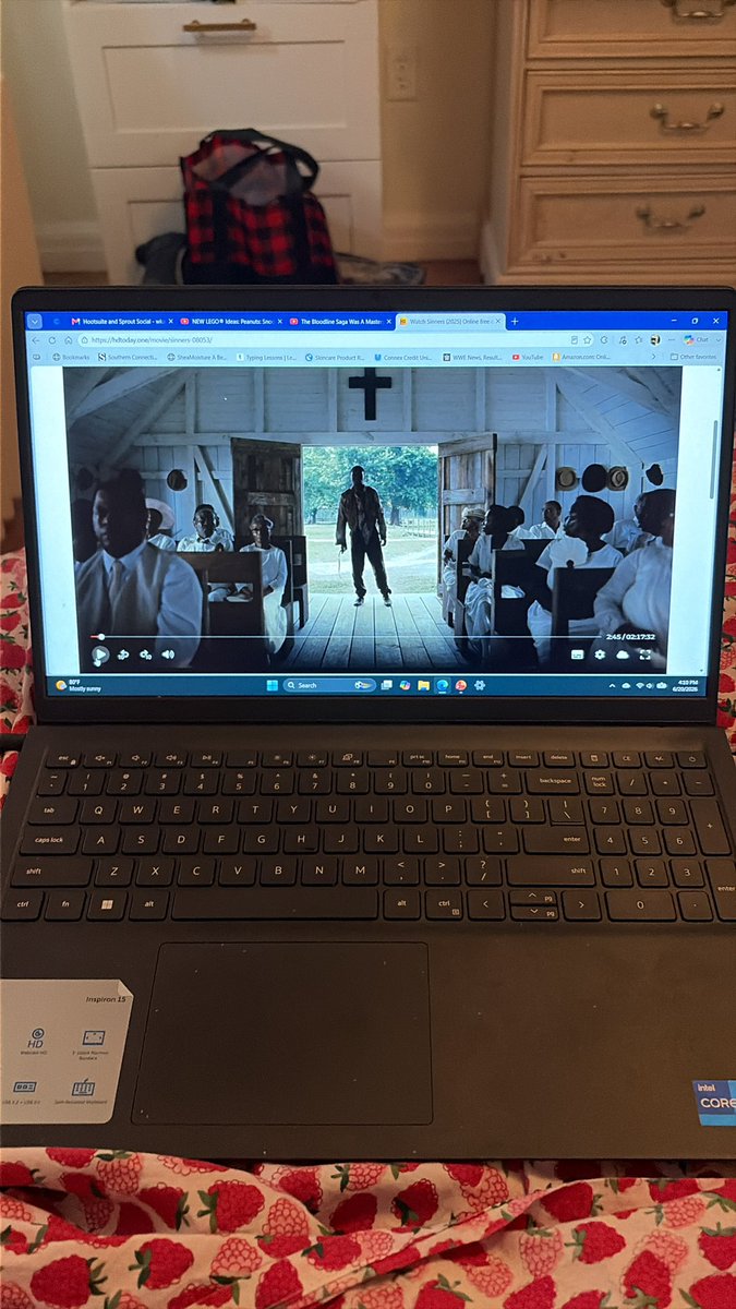 KaylinsWRLD's tweet photo. I’m finally watching Sinners. It already jumpscared me. Poor Sammie too because he’s the musician in his family but he already scared everyone in the church. 😂 #Sinners https://t.co/gJcqAp7DYy