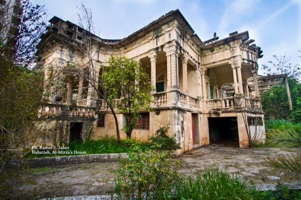 VintageVault8's tweet photo. Another historic residence destroyed by israel in Nabatieh, South Lebanon. The home of Dr. Bahjat al Mirza, built in 1932, was a traditional Jabal Amel limestone heritage home https://t.co/ctTfEp1Il7