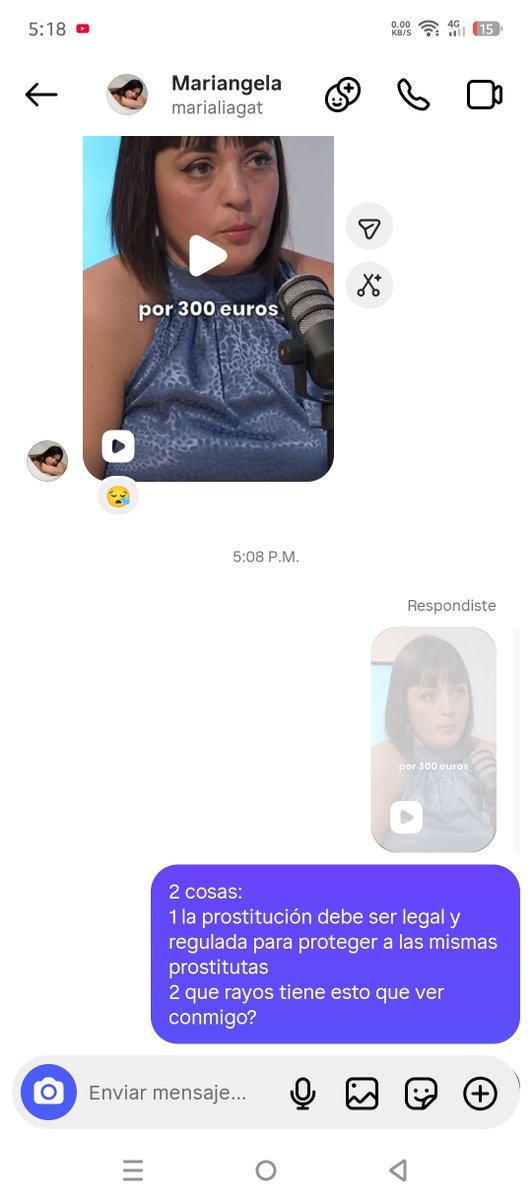 _Marz2's tweet photo. Mi amiga enviándome un documental o que rayos se yo, yo " a mi que me importa?" https://t.co/QT2weyR6M0