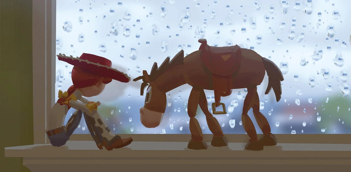 BoardwalkTimes's tweet photo. Concept art of Jessie and Bullseye in TOY STORY 5. https://t.co/zprxbu9AKG