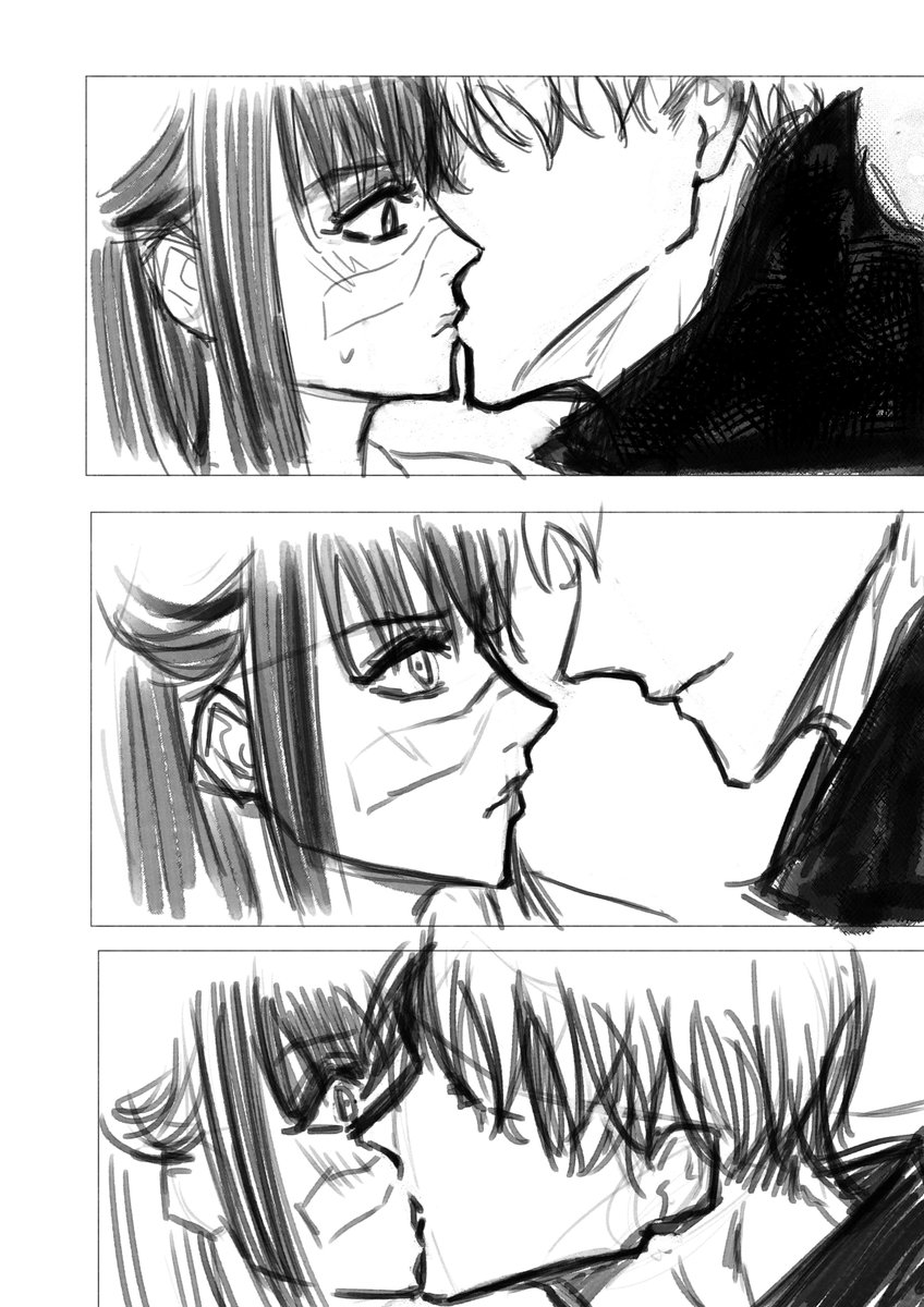 wereboru's tweet photo. Mission completed... Well i don't like it but it think it's enough with a artblock lol

#gojohime #gouta #五歌 https://t.co/EtY0wMynIs