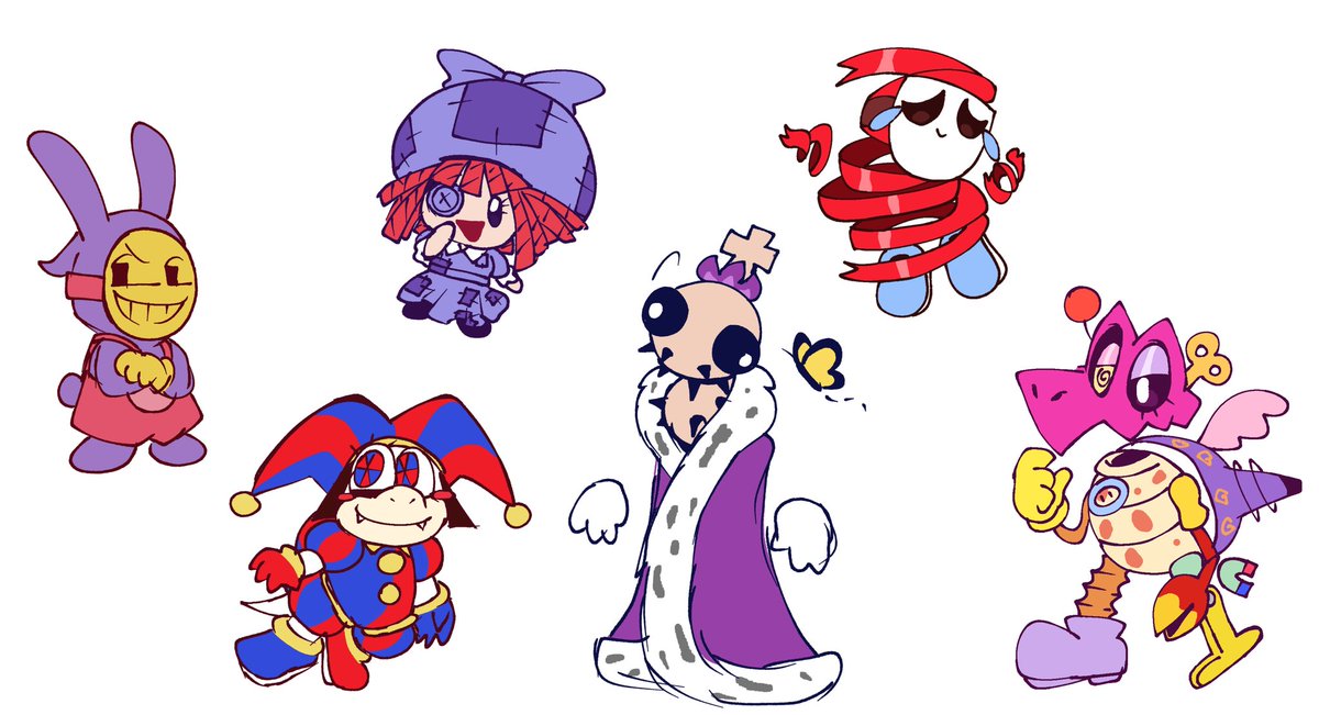 CherryD00mer's tweet photo. Tadc main cast but they are mario characters https://t.co/CkjtBCANGo