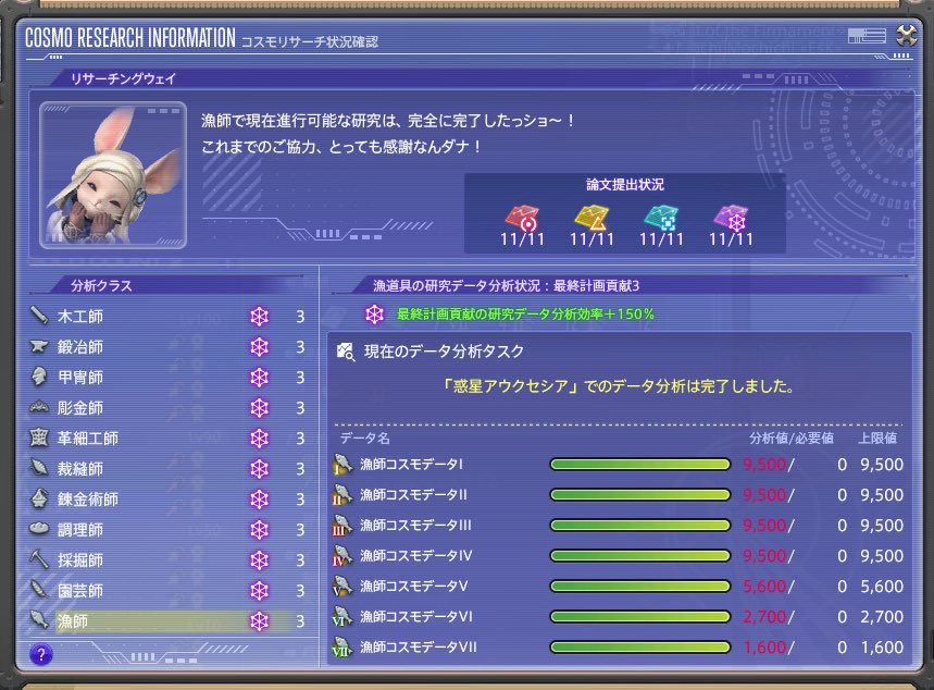 mar0mar0w's tweet photo. 漁師頑張った！！！長かった！！！
次は技巧点稼ぎ頑張る。。。 https://t.co/cKXC5xVYRP