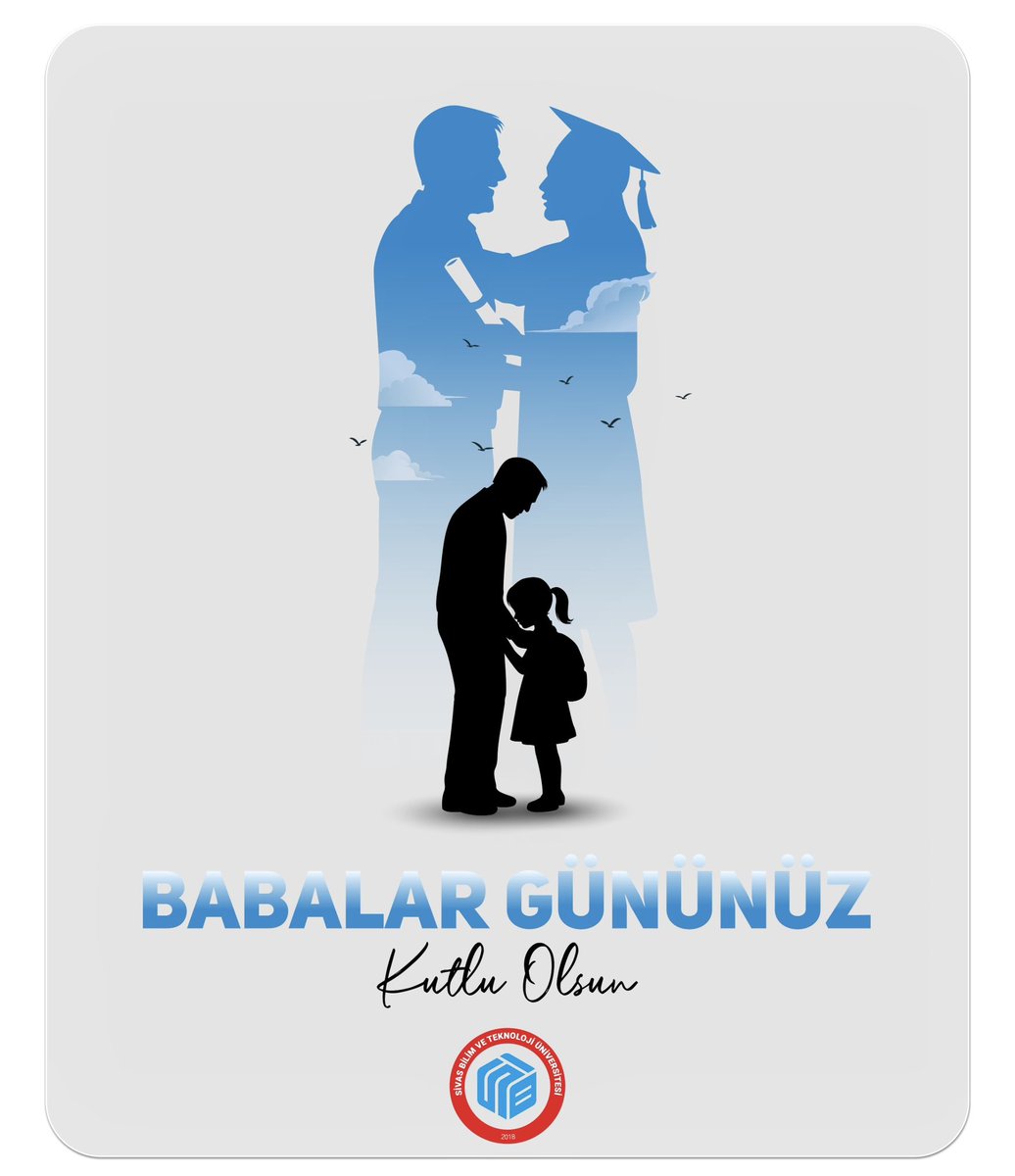 sivasbtu's tweet photo. 🚀 Geleceği inşa eden her başarı hikâyesinin arkasında; emeğiyle yol açan, desteğiyle güç veren ve evlatlarının hayallerine inanan bir baba vardır.

Bilimin, üretimin ve teknolojinin şekillendirdiği yarınlara yürürken; alın teri, fedakârlığı ve sevgisiyle hayatımıza değer katan tüm babalarımızın Babalar Günü'nü kutluyoruz.

💙 Geleceğe ilham veren tüm babalara saygı ve minnetle...

#gelirsenöğrenirsin