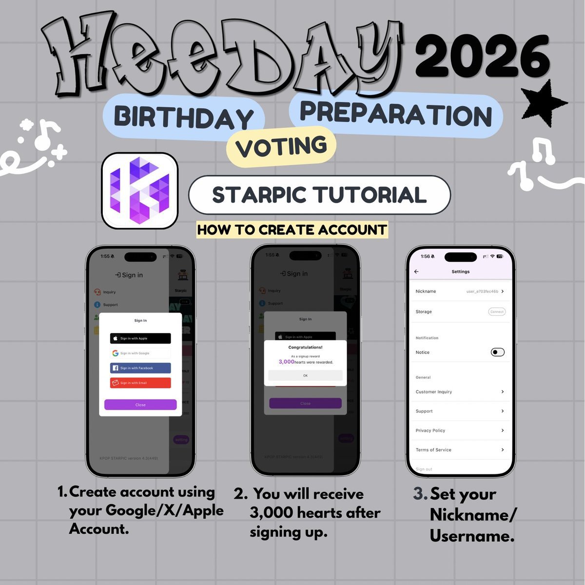 EvanVoting's tweet photo. [🔔] STARPIC DAILY REMINDER

EVERS!

Please start collecting on STARPIC for #EVAN’s upcoming birthday poll. 

How to collect:
✅️ Daily Attendance
✅️ Watching Video Ads

#EVAN #에반 @h_evva_n @evan_officialJP https://t.co/2CTku1LQhx