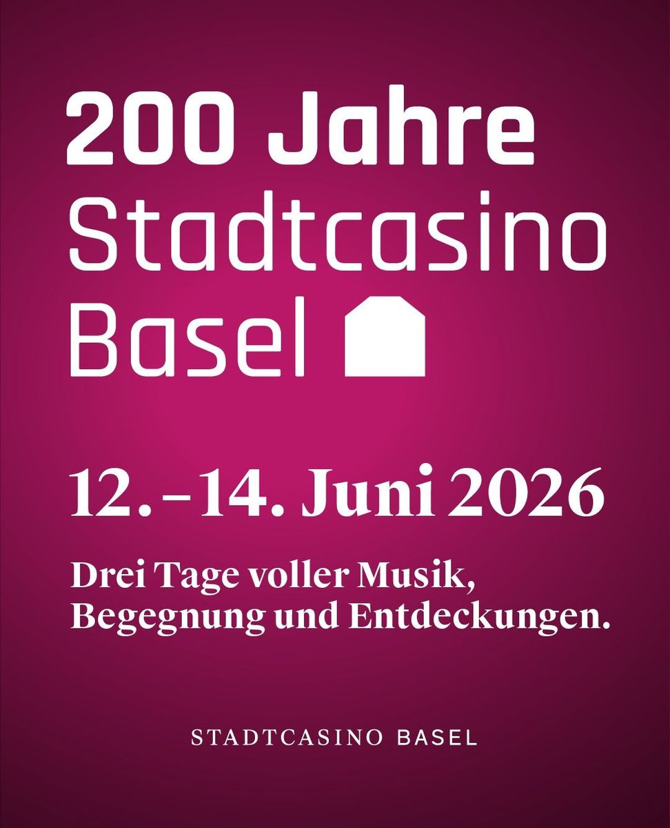 efyzzi's tweet photo. Die nächsten Highlights im Stadtcasino Basel ✨❤️ Von grossen Sinfoniekonzerten über Kammermusik bis hin zu Comedy und Stadtgeschichte – die kommenden Tage bringen ein vielseitiges Programm auf die Bühne und darüber hinaus:⁠
⁠… https://t.co/GD7hKmohLE