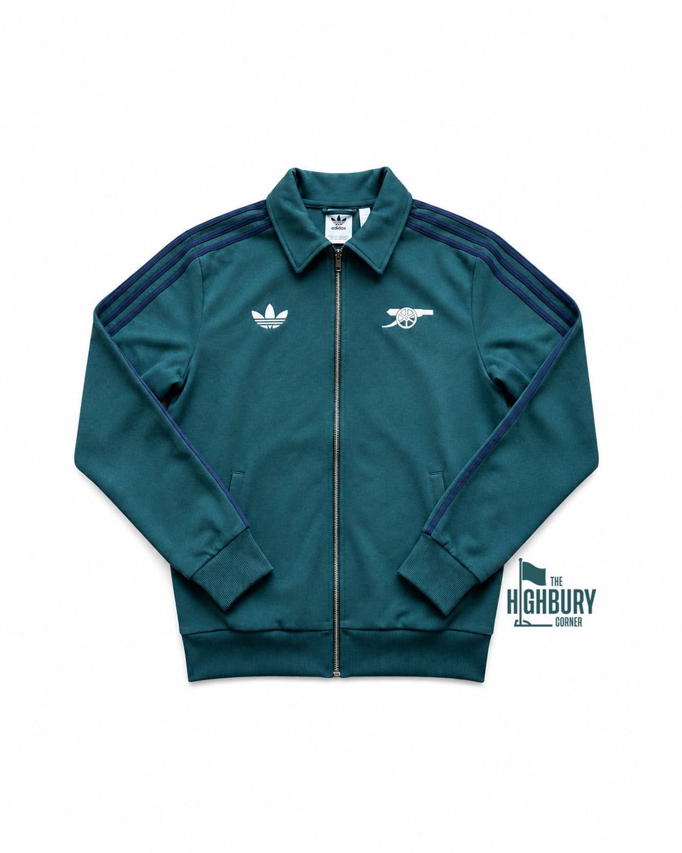 HighburyCorner_'s tweet photo. 🚨LEAKED: The new Adidas Arsenal 2027 Retro Jacket is set to be launched around January 2027 as part of the brand’s wider Icons collection. 💚

That is another beauty 😍💰 https://t.co/MvMRGqtdn8